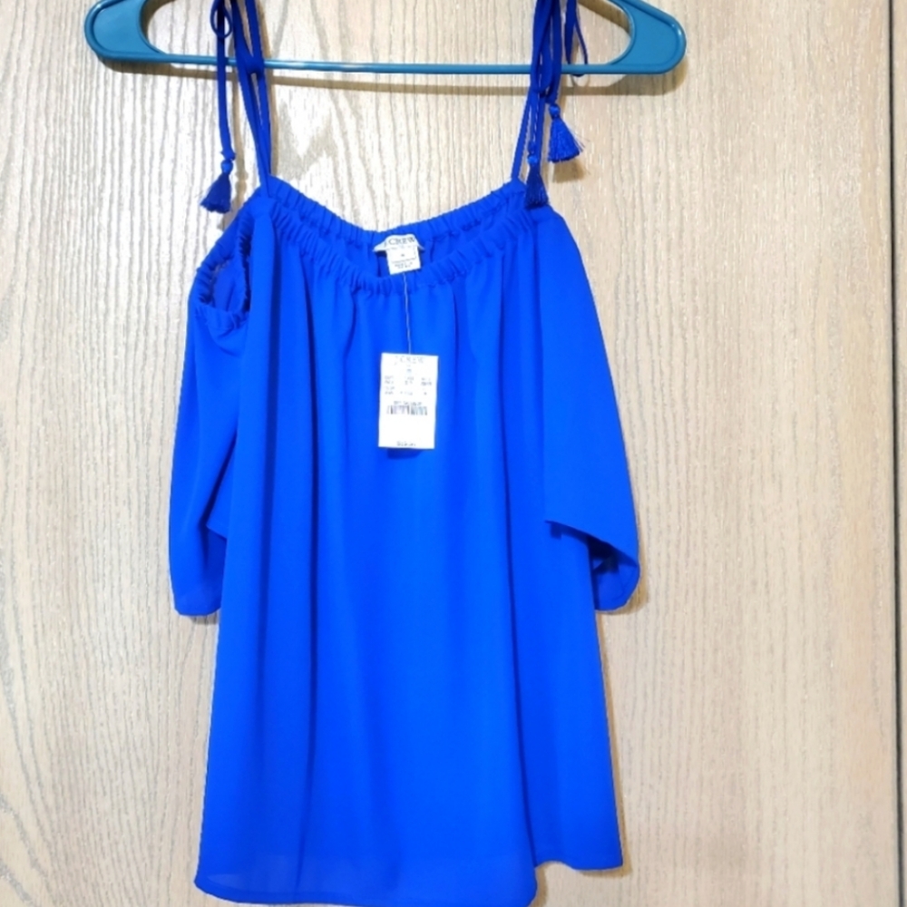 ❌Sold❌NWT J.CREW Blue Top